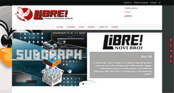 Desktop Screenshot of libre.lugons.org