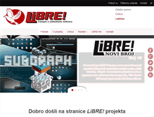 Tablet Screenshot of libre.lugons.org